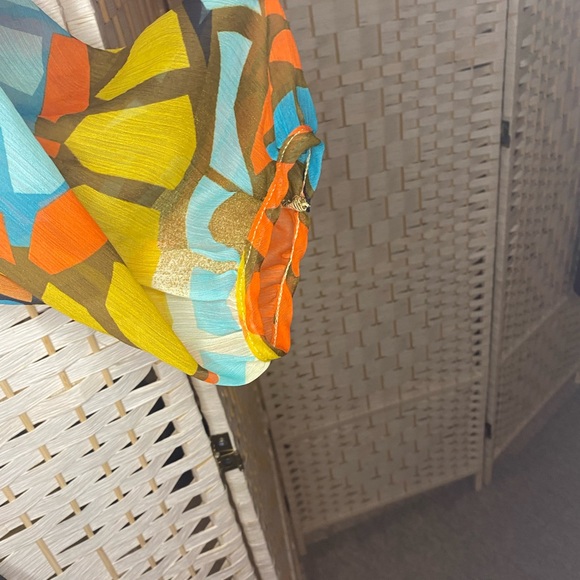 Colourful CHA CHA VENTE Top Size Medium EUC - Picture 5 of 7